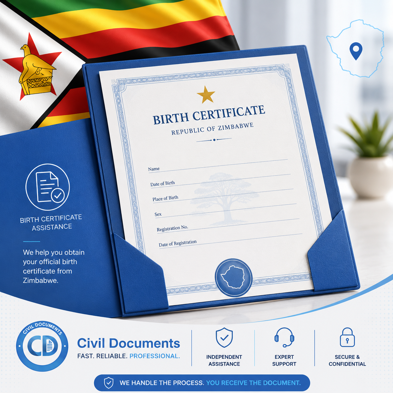Zimbabwe Birth Certificate