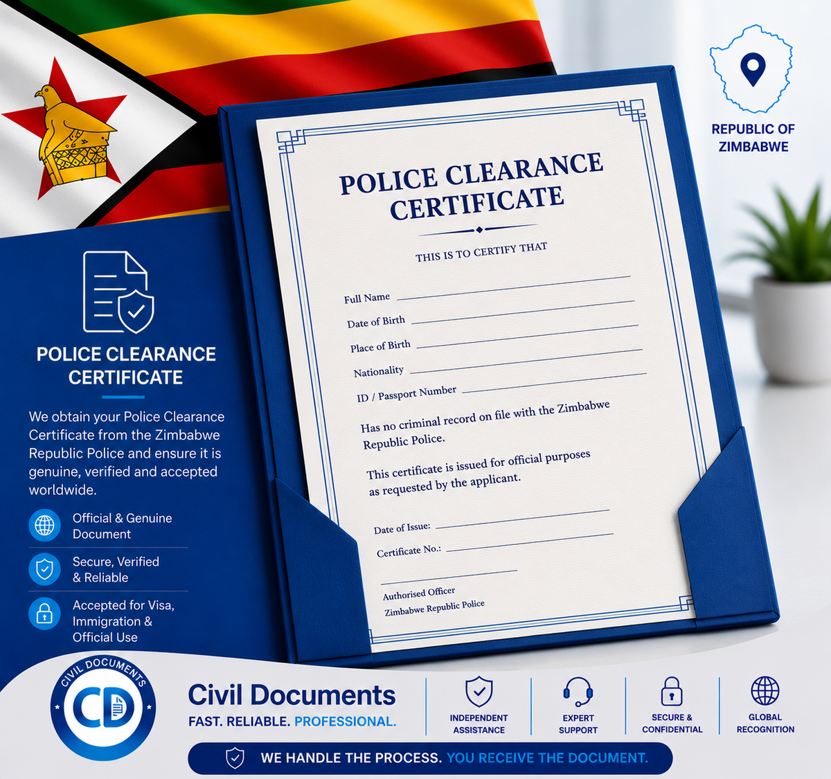 Zimbabwe Police Clearance Certificate