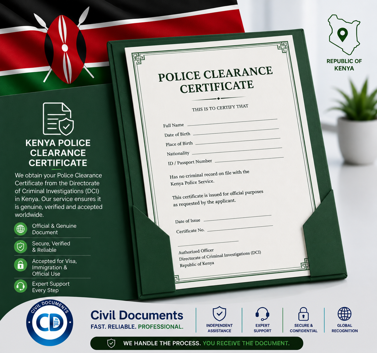Kenya Police Clearance (Good Conduct Certificate)